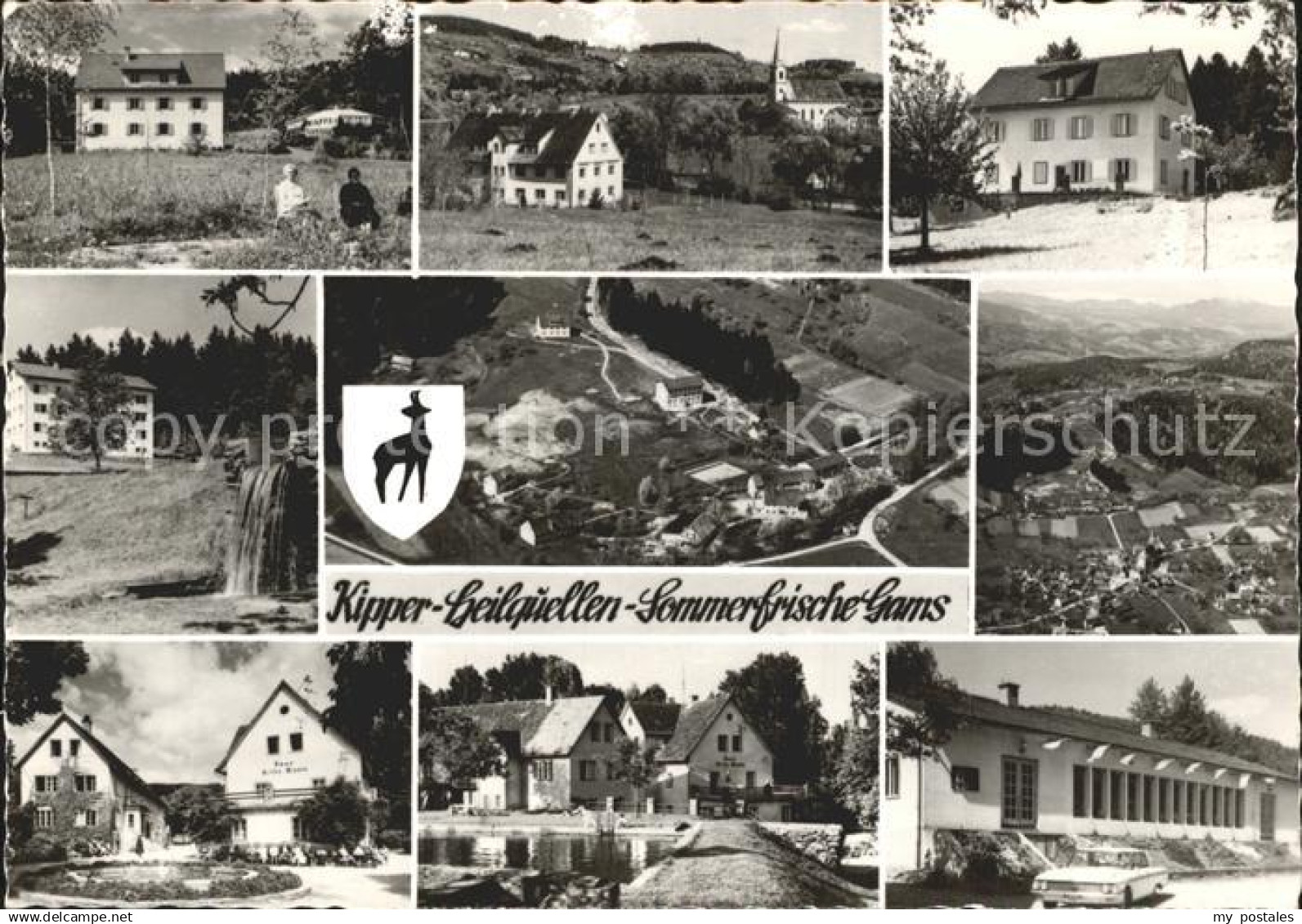Bad Gams Fliegeraufnahme Heilquellen