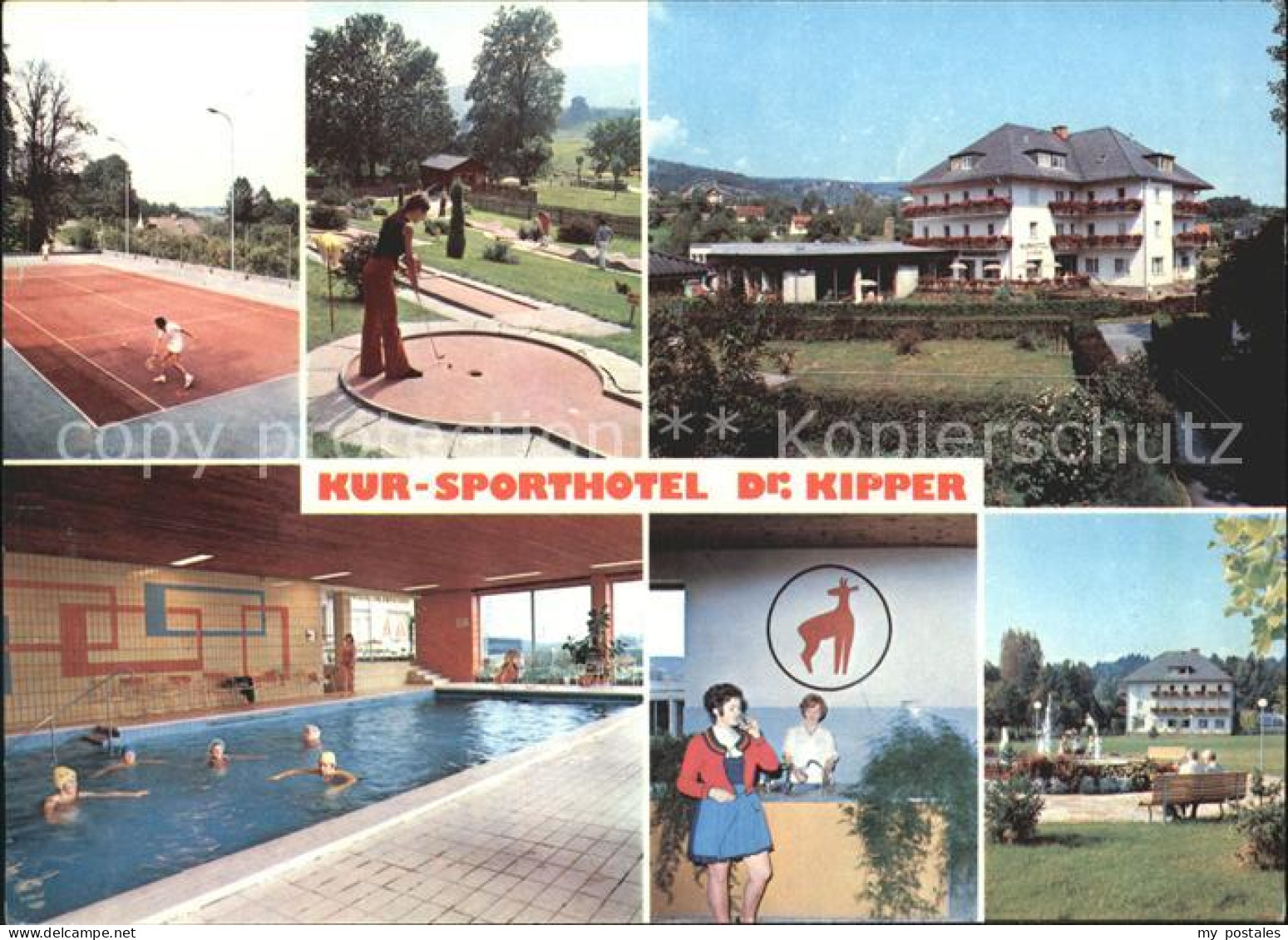 Bad Gams Kur und Sporthotel Dr Kipper Tennis Hallenbad Minigolf
