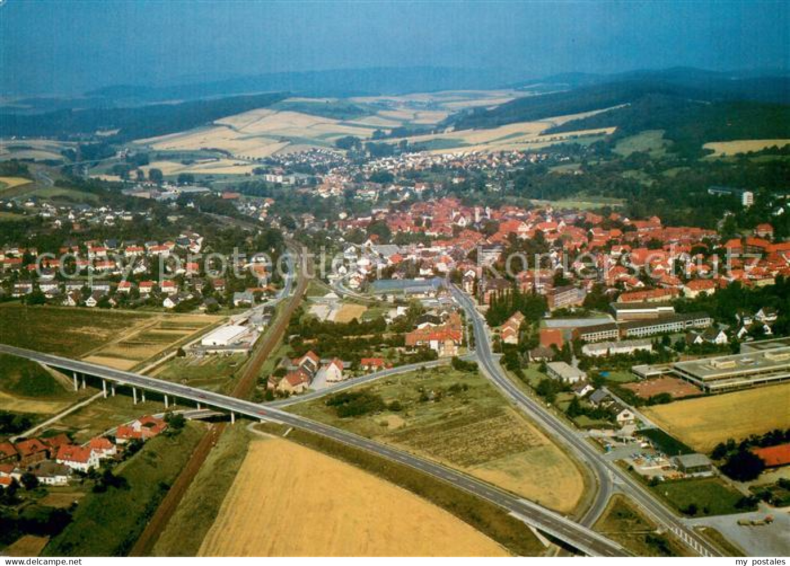 Bad Gandersheim Fliegeraufnahme