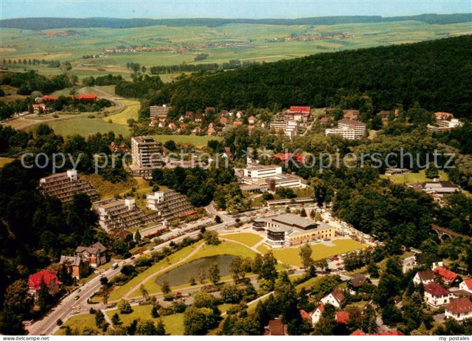 Bad Gandersheim Fliegeraufnahme