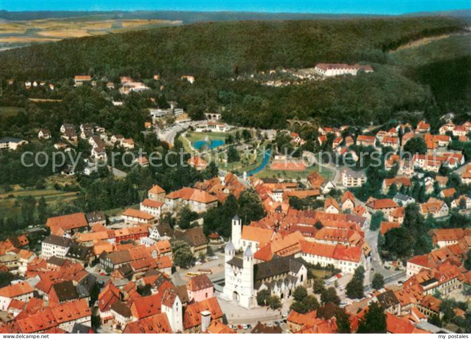 Bad Gandersheim Fliegeraufnahme