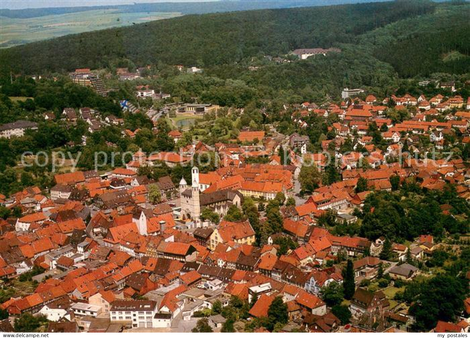 Bad Gandersheim Fliegeraufnahme