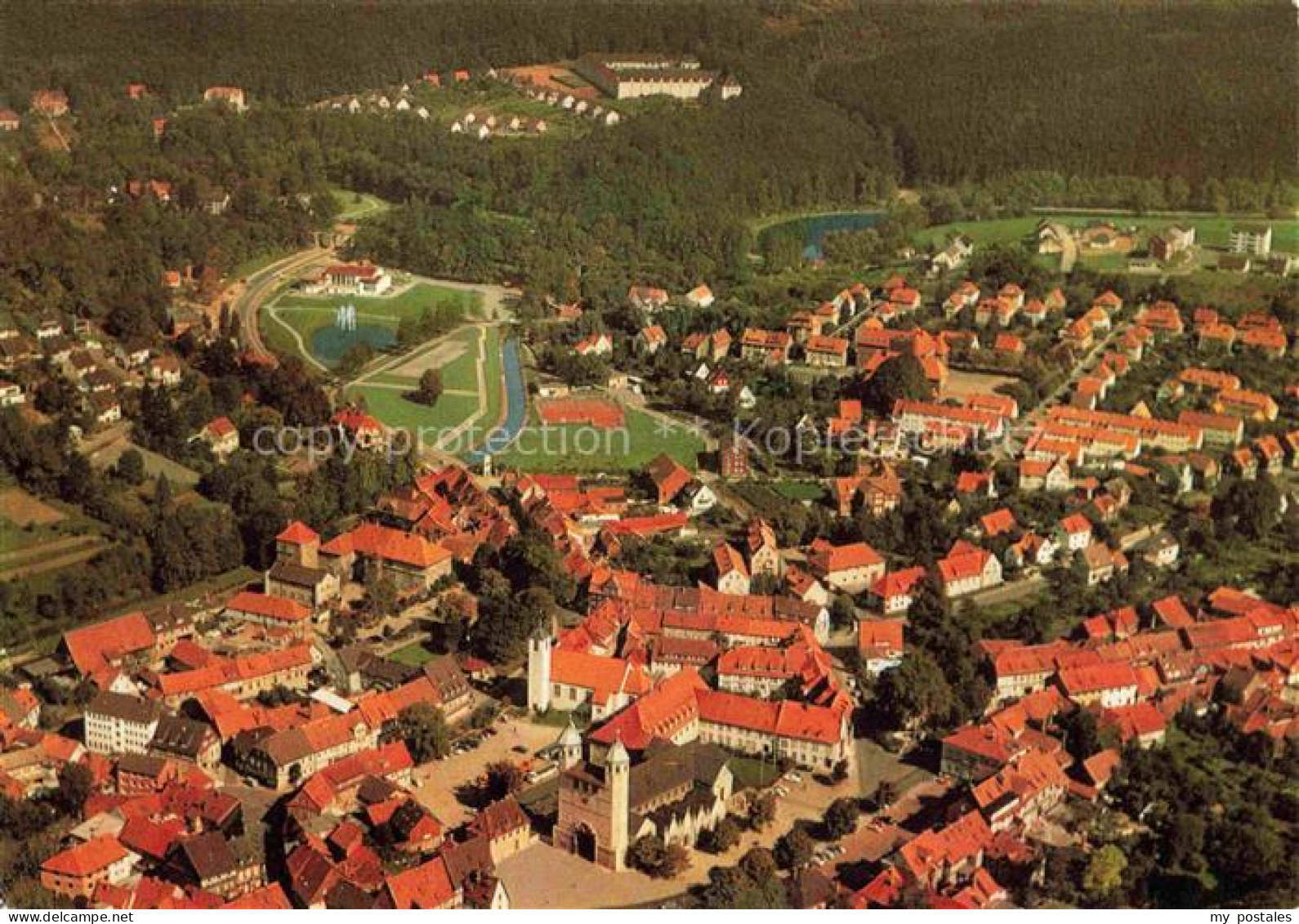 Bad Gandersheim Fliegeraufnahme