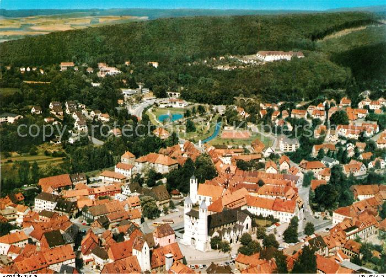 Bad Gandersheim Fliegeraufnahme