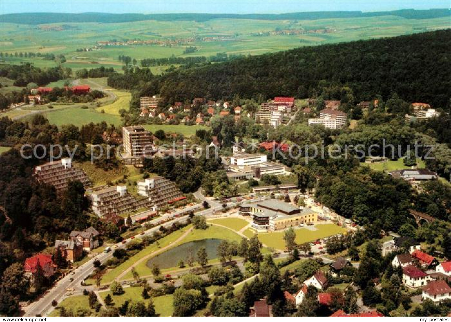 Bad Gandersheim Fliegeraufnahme