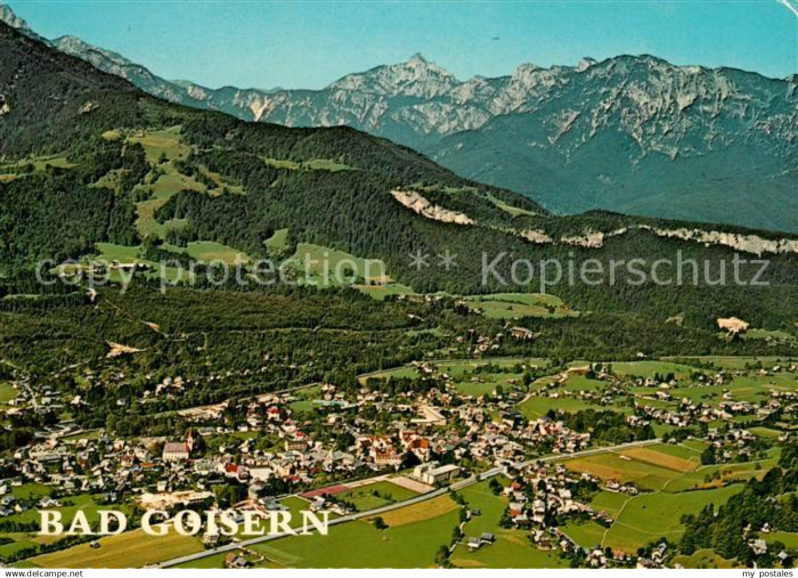 Bad Goisern Salzkammergut Fliegeraufnahme