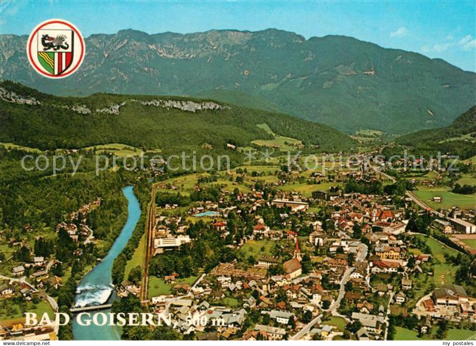 Bad Goisern Salzkammergut Fliegeraufnahme