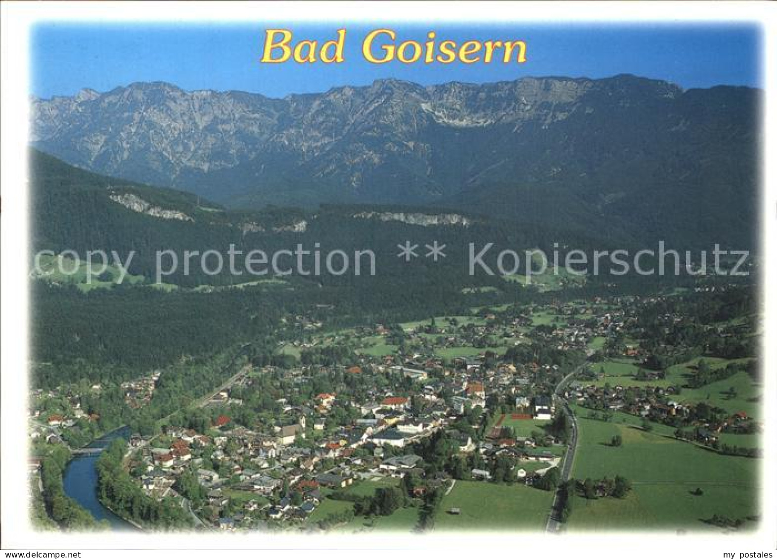 Bad Goisern Salzkammergut Fliegeraufnahme