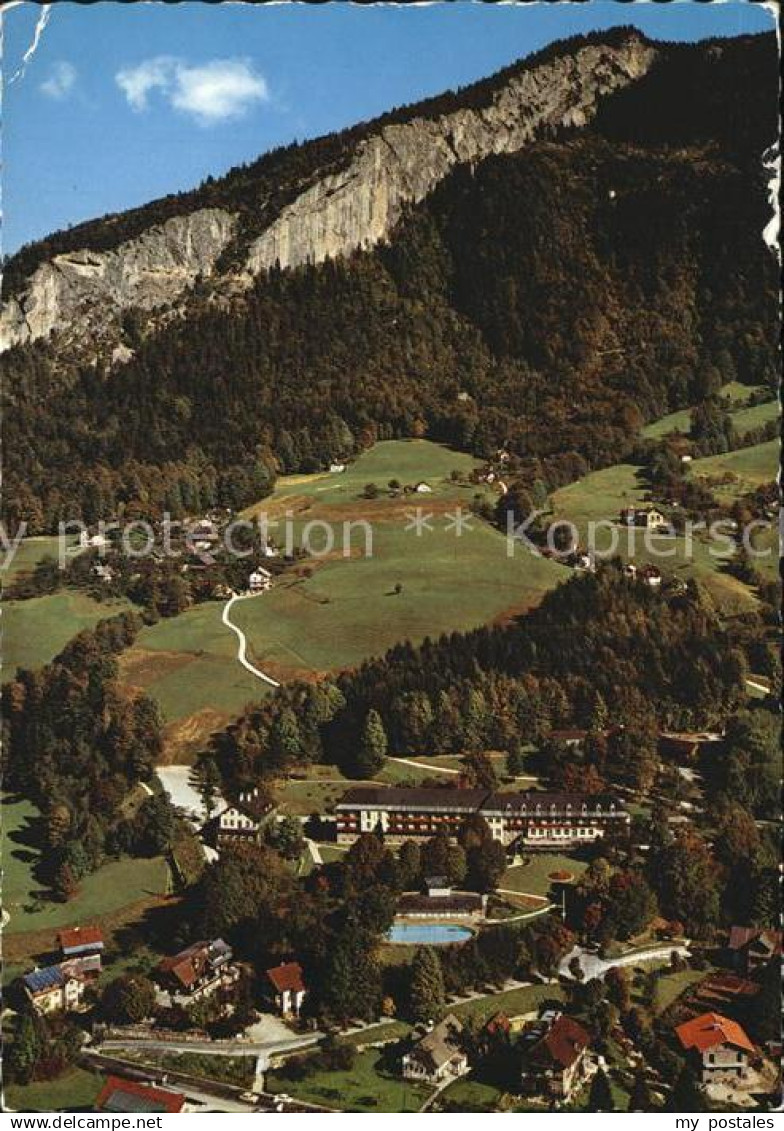 Bad Goisern Salzkammergut Fliegeraufnahme Jodschwefelbad