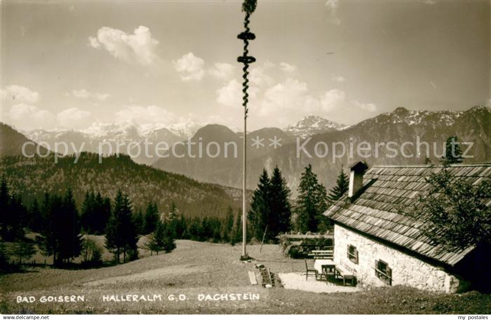 Bad Goisern Salzkammergut Halleralm mit Dachstein