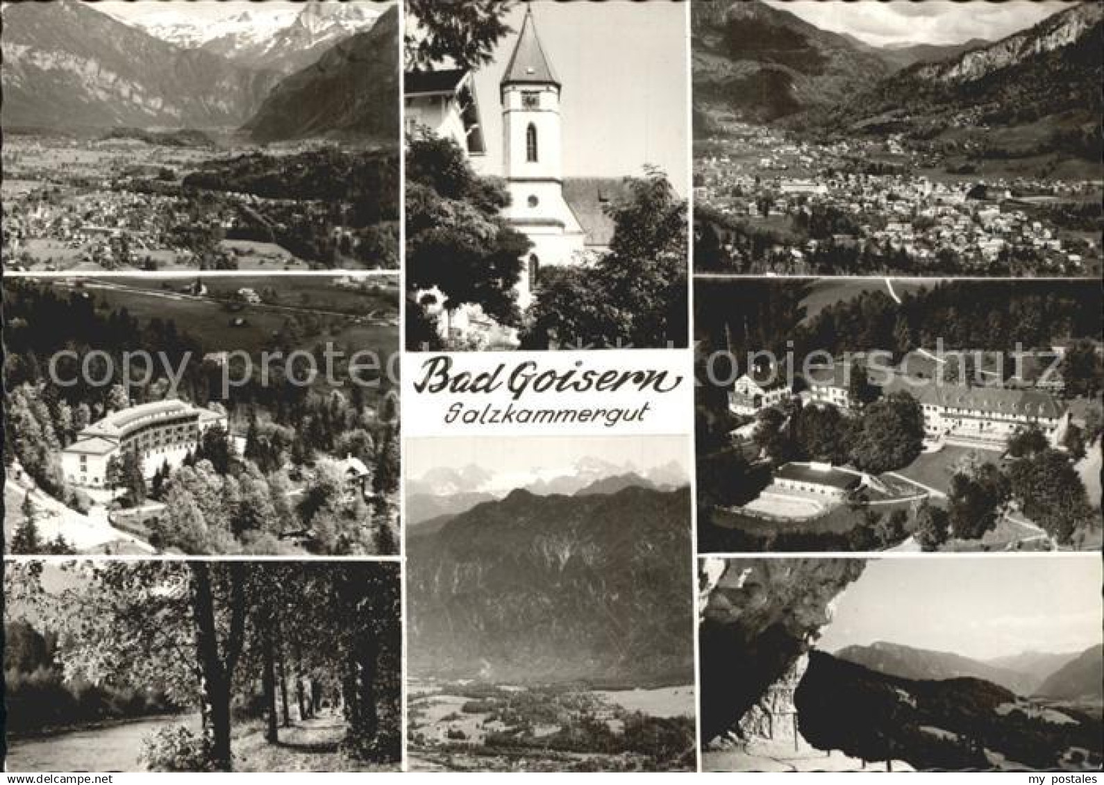 Bad Goisern Salzkammergut Kirche Stadtansicht