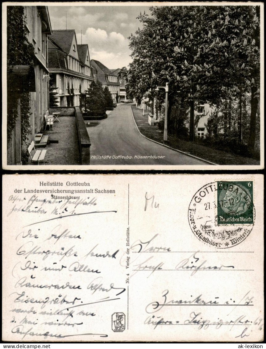 Bad Gottleuba-Bad Gottleuba-Berggießhübel Heilstätte Männerhäuser 1937