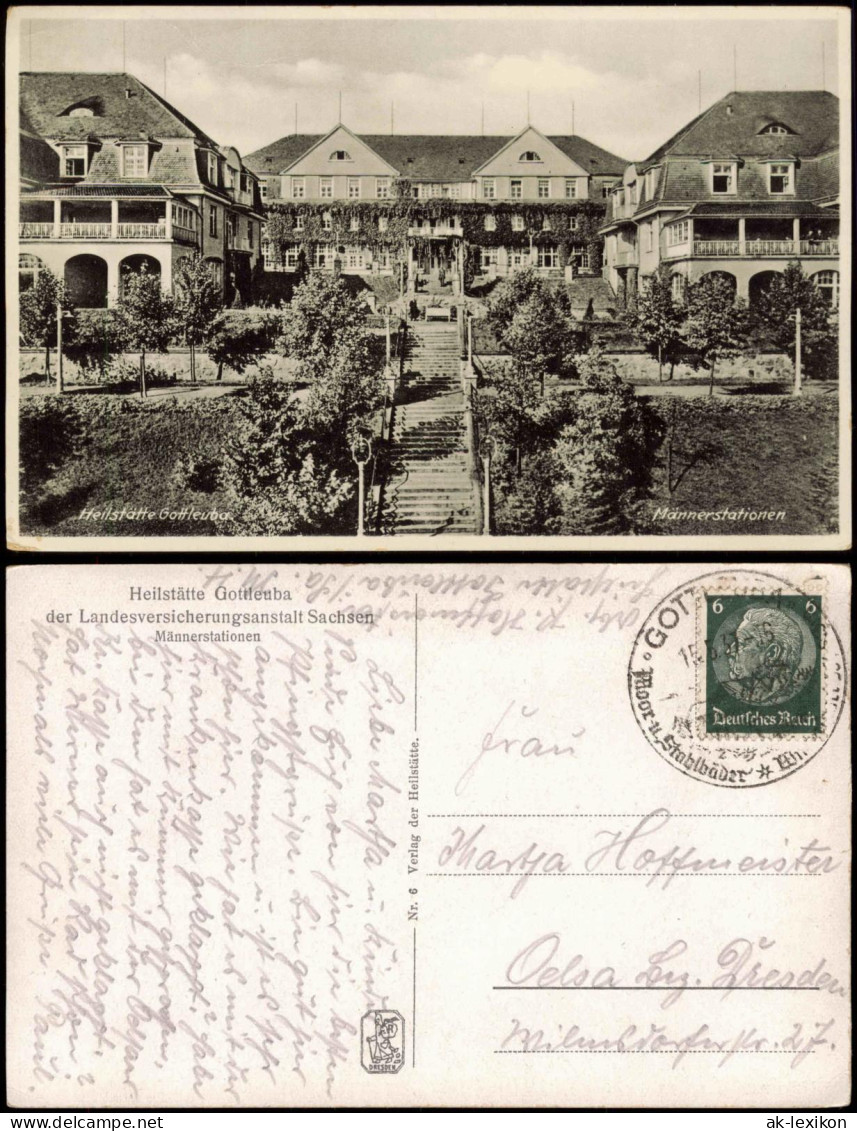 Bad Gottleuba-Bad Gottleuba-Berggießhübel Heilstätte Männerstationen 1937