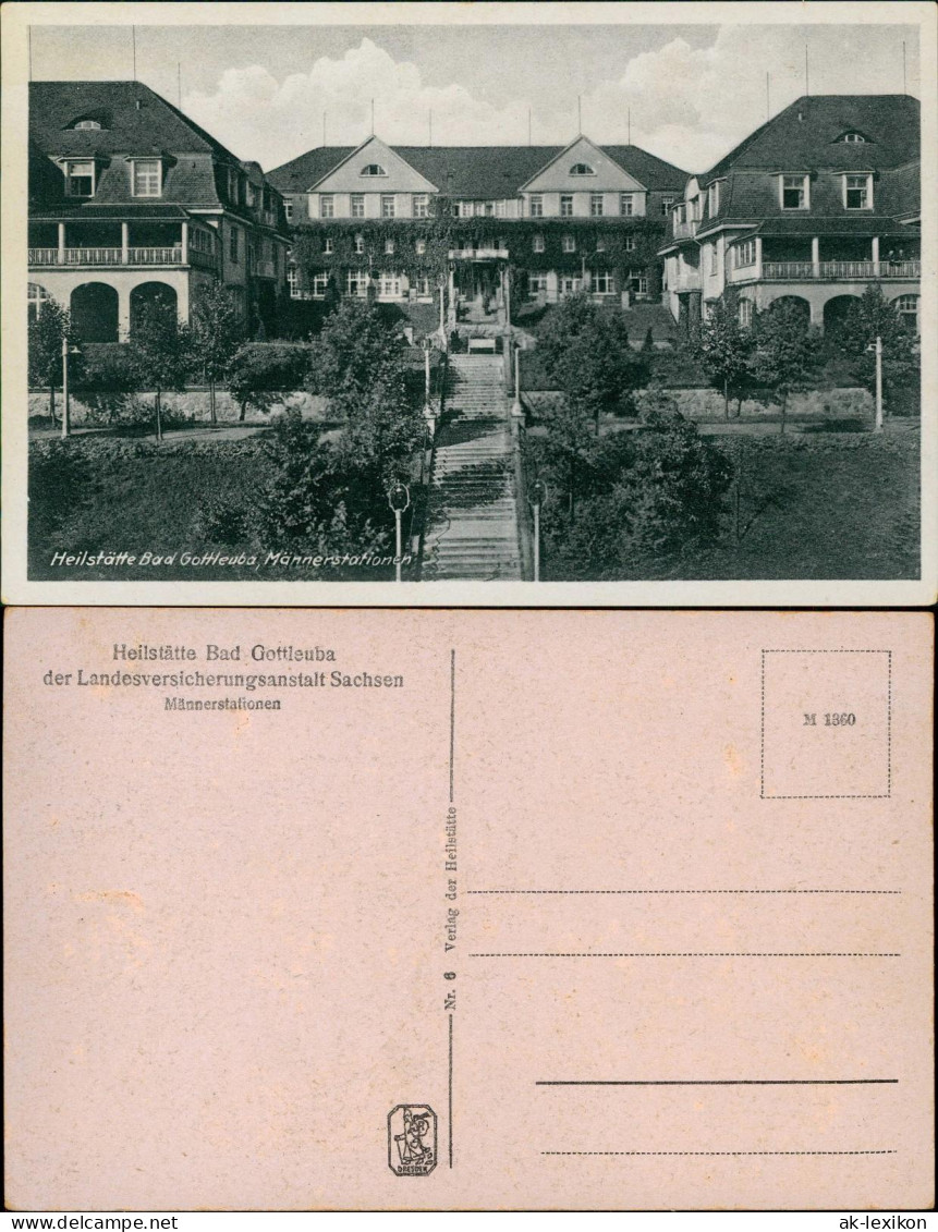 Bad Gottleuba-Bad Gottleuba-Berggießhübel Heilstätte Männerstationen 1948