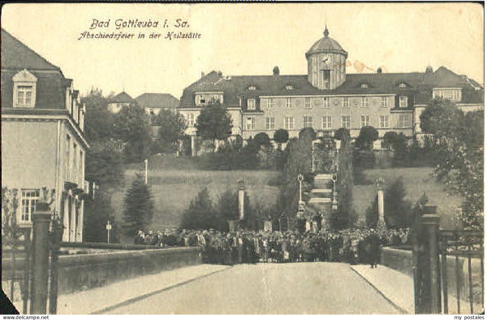 Bad Gottleuba-Berggiesshuebel Bad Gottleuba Heilstaette ungelaufen ca. 1910