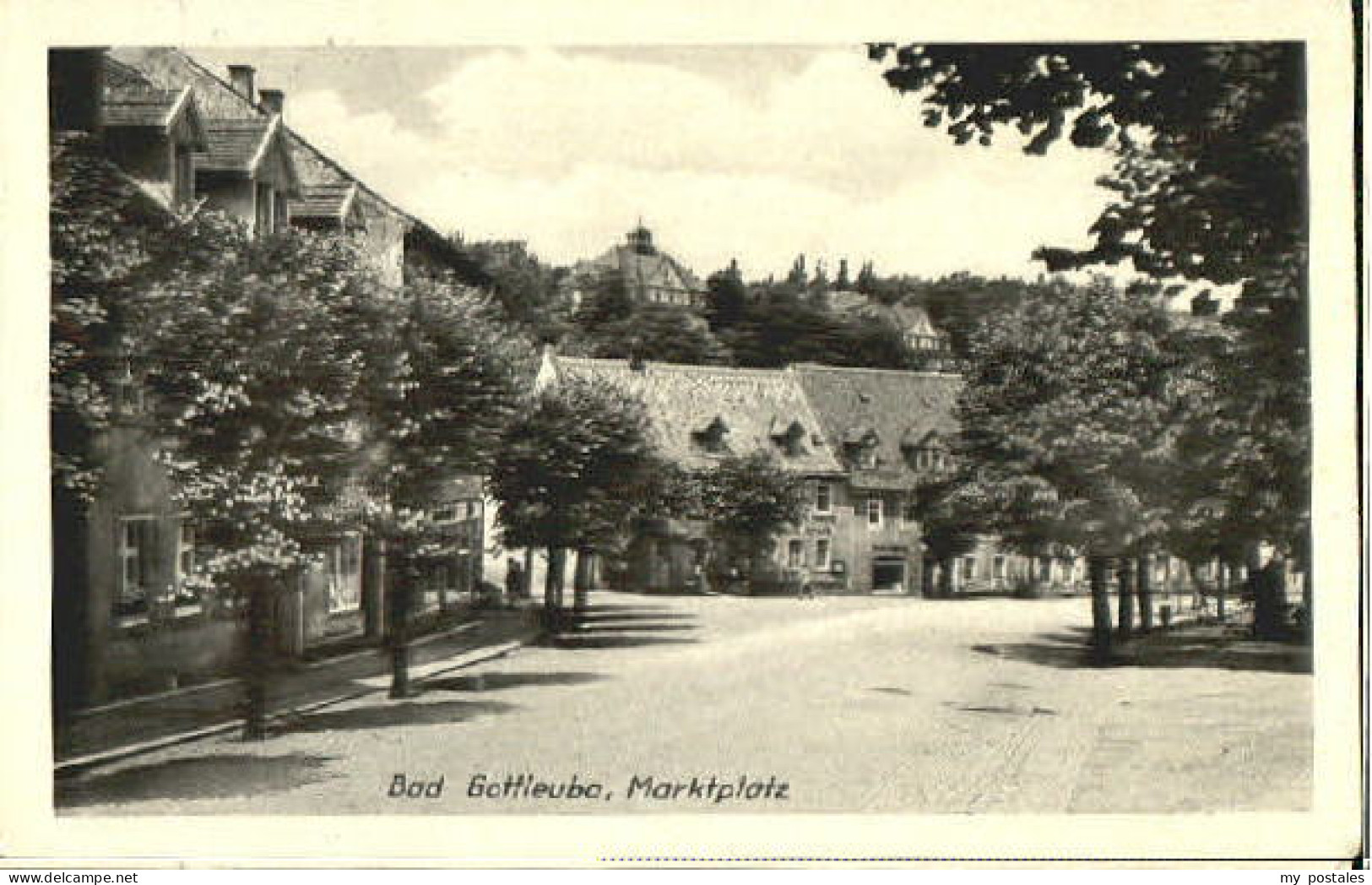 Bad Gottleuba-Berggiesshuebel Bad Gottleuba Marktplatz x 1952