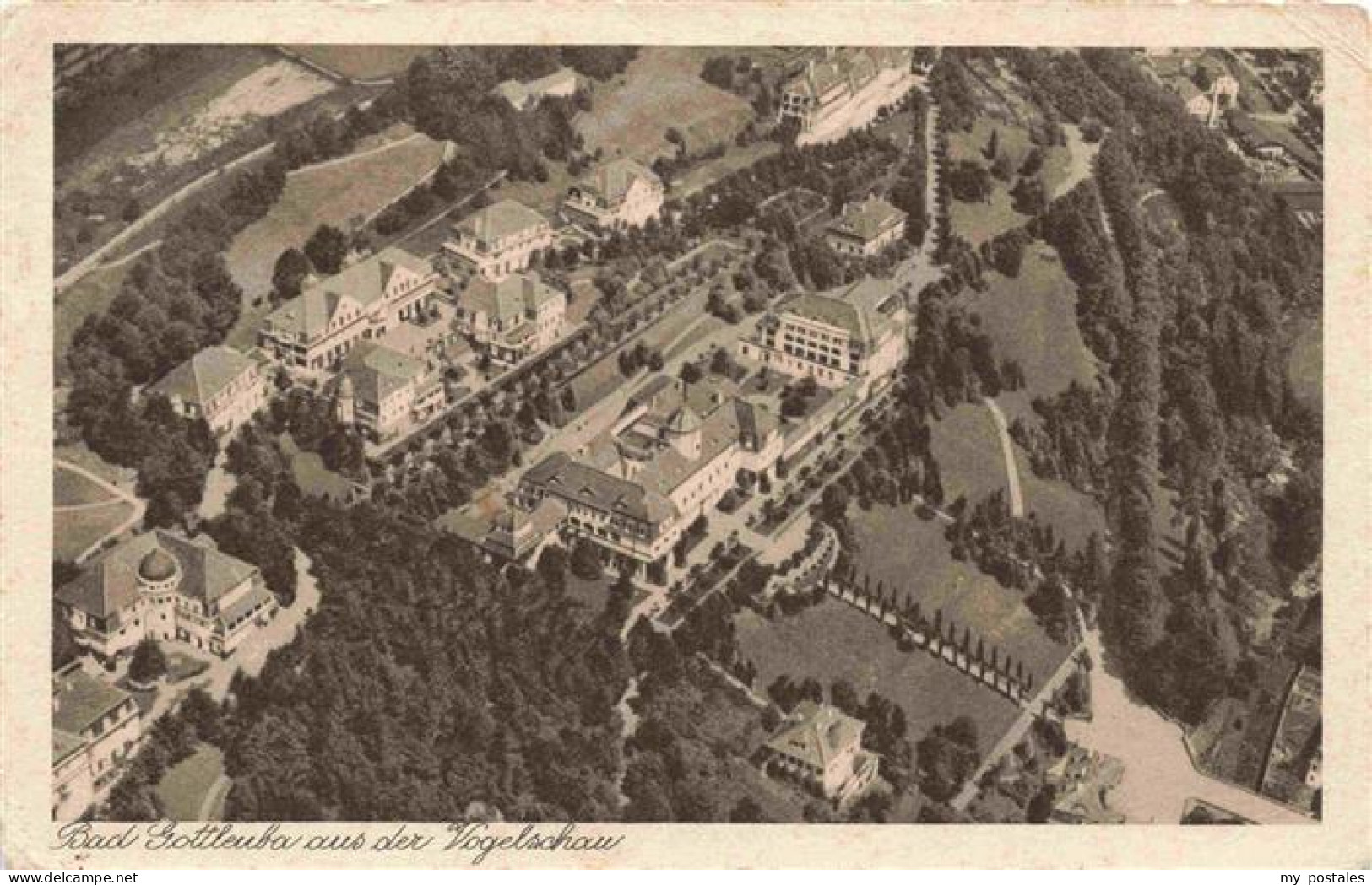 Bad Gottleuba-Berggiesshuebel Fliegeraufnahme