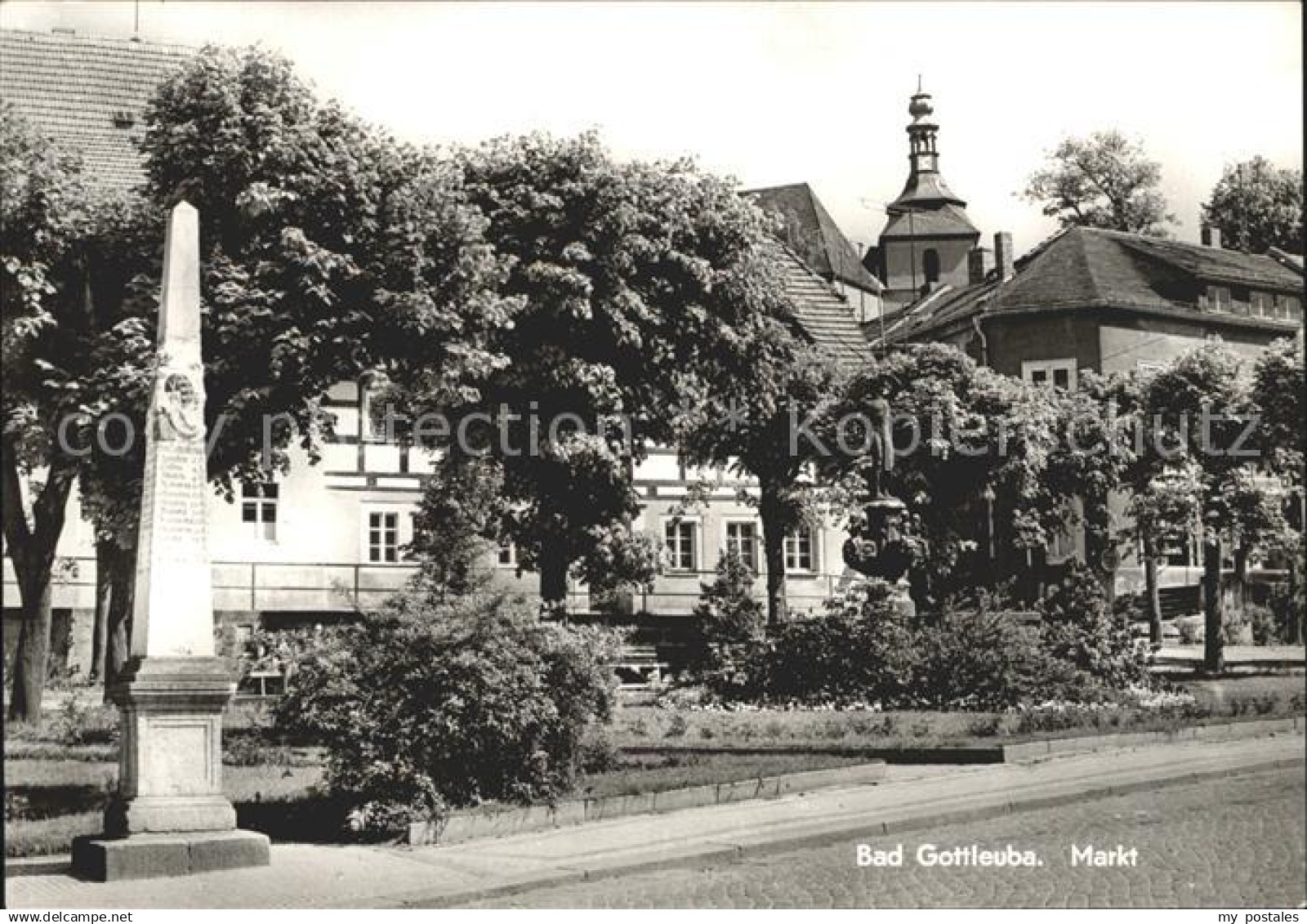 Bad Gottleuba-Berggiesshuebel Marktplatz