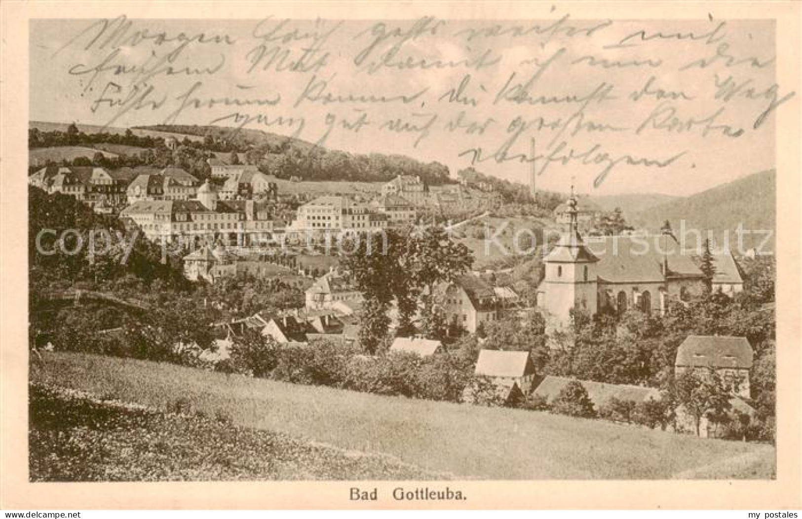Bad Gottleuba-Berggiesshuebel Panorama