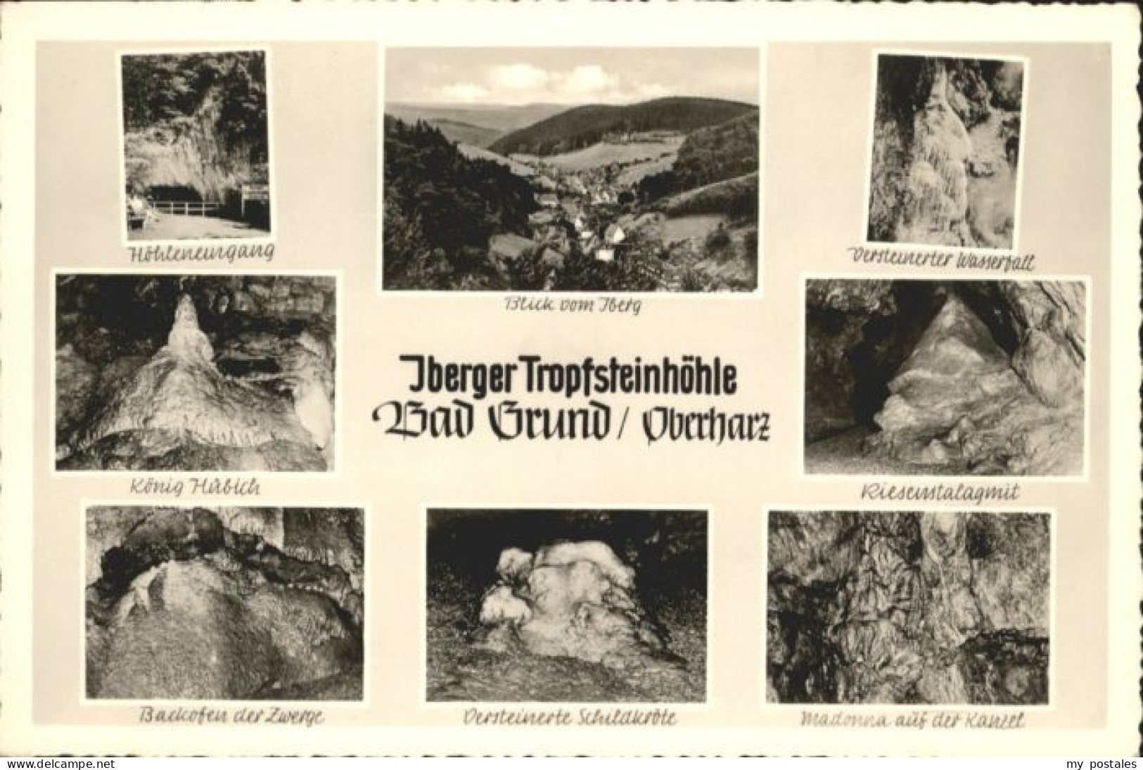 Bad Grund Bad Grund Harz Iberger Tropfsteinhoehle Koenig Hueblich Versteinerter