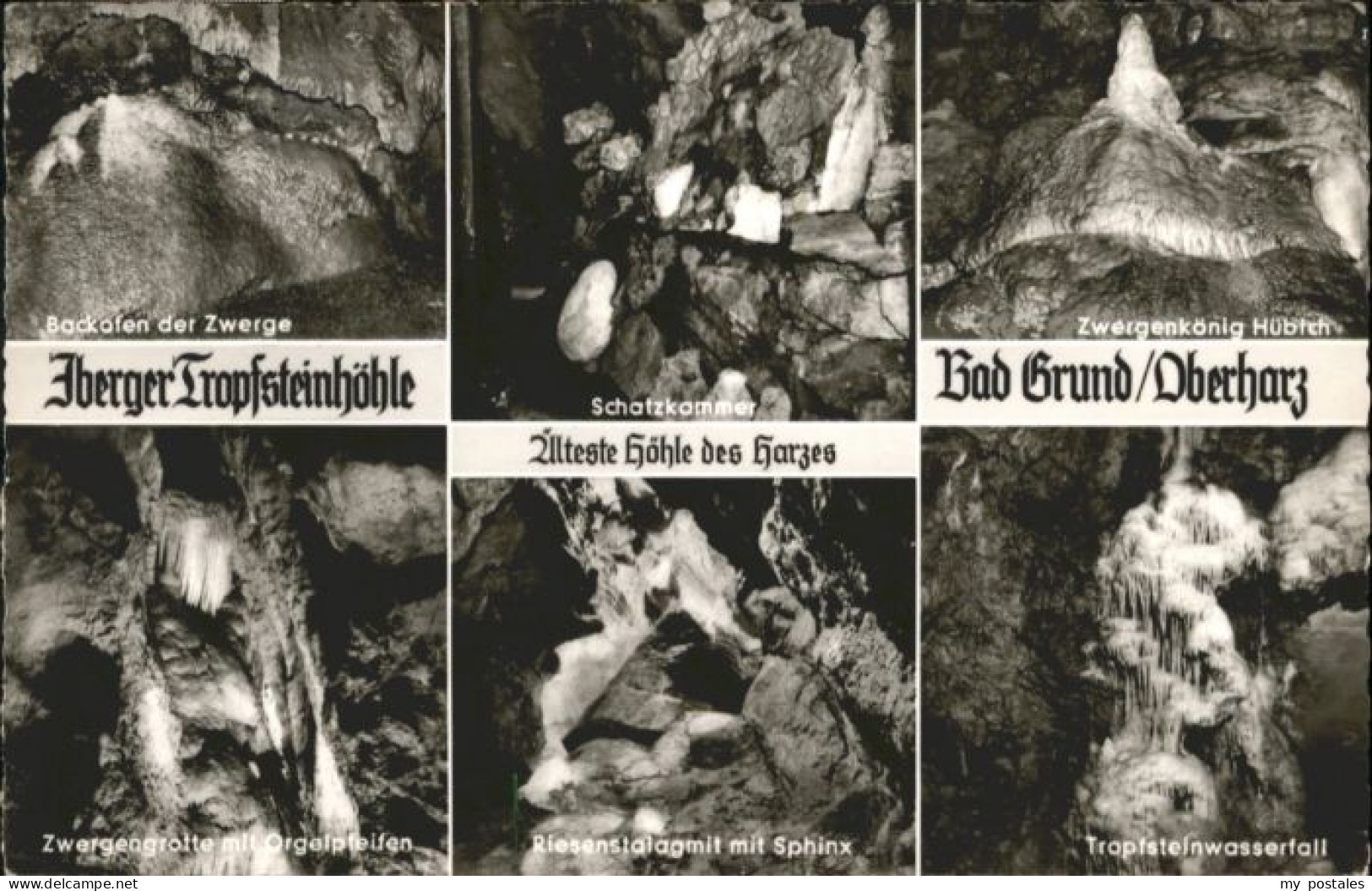 Bad Grund Bad Grund Harz Iberger Tropfsteinhoehle Schatzkammer Zwergengrotte Tro