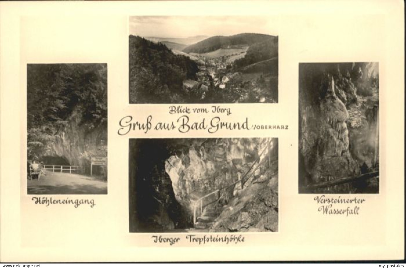 Bad Grund Bad Grund Harz Iberger Tropfsteinhoehle Versteinerter Wasserfall
