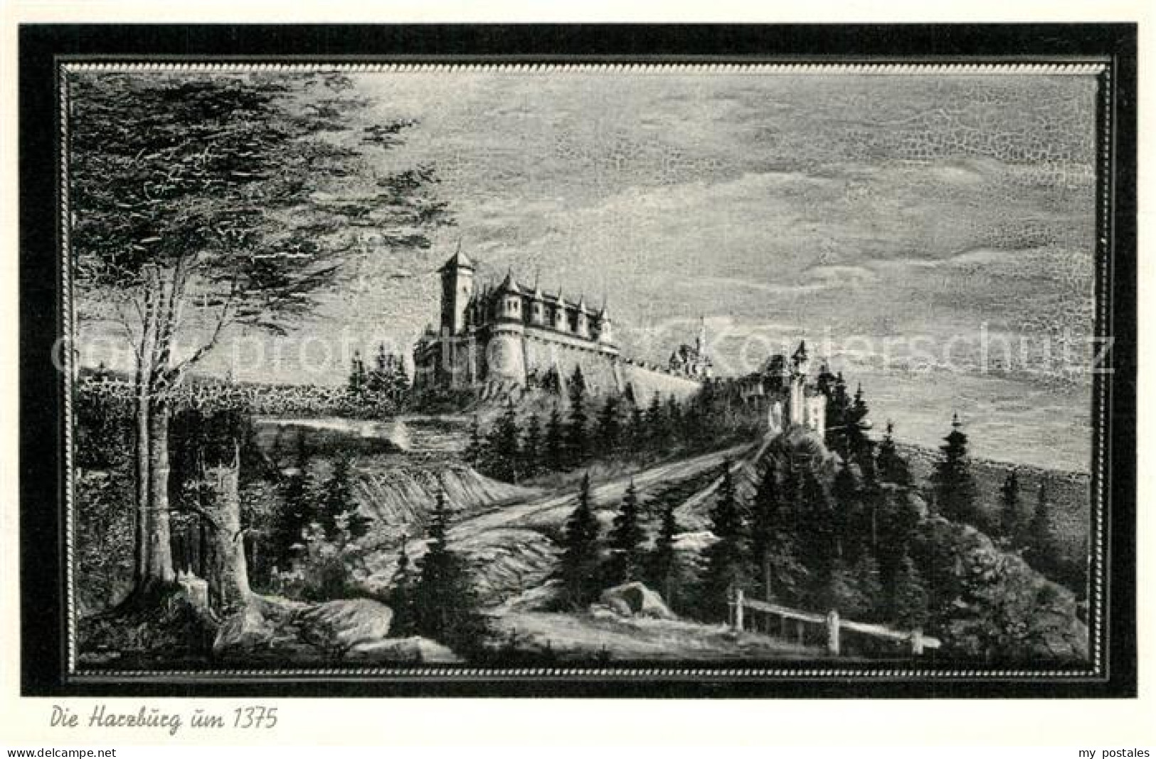 Bad Harzburg Harzburg Stich von 1375