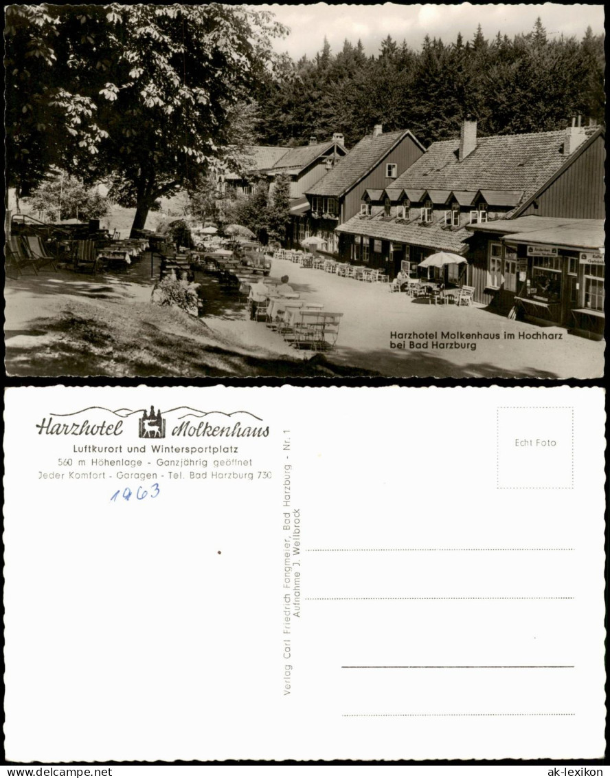 Bad Harzburg Harzhotel Molkenhaus im Hochharz bei Bad Harzburg 1960