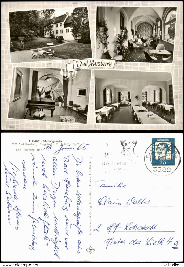 Bad Harzburg MB ALLIANZ Erholungsheim Bad Harzburg, Burgstraße 21 1965