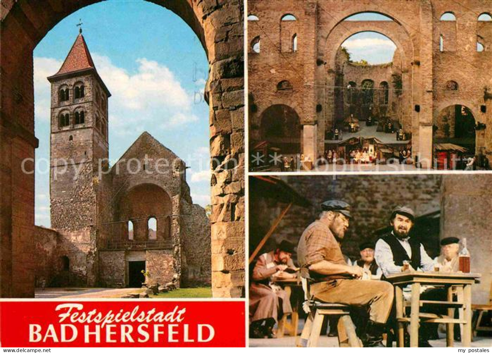 Bad Hersfeld Festspiele in der Stiftsruine Szenen aus Anatevka