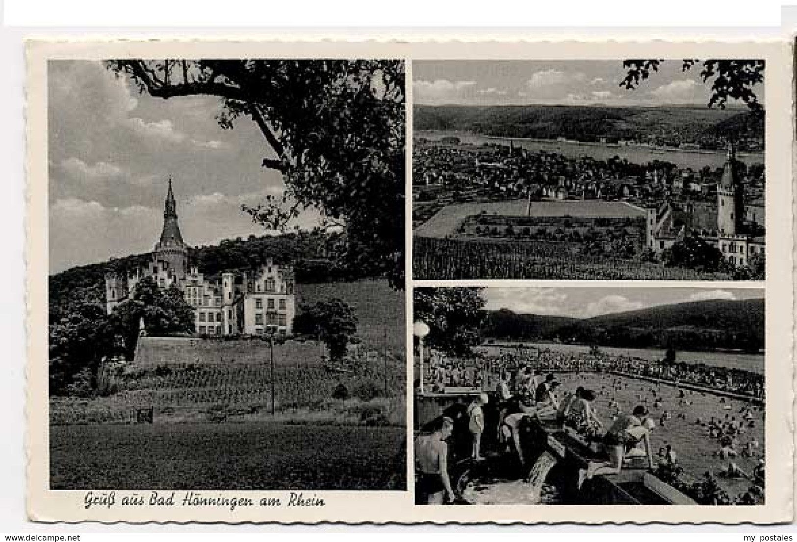 Bad Hoenningen chwimmbad x 1960