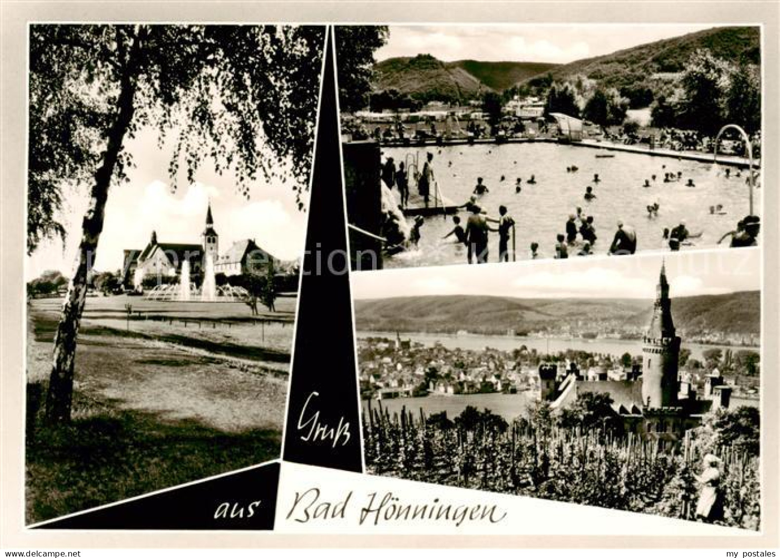 Bad Hoenningen Panorama Thermalbad Rheinpartie