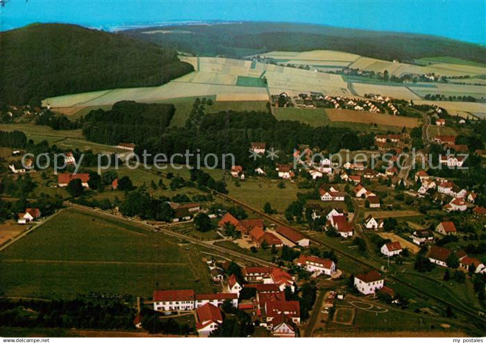 Bad Holzhausen Luebbecke Fliegeraufnahme