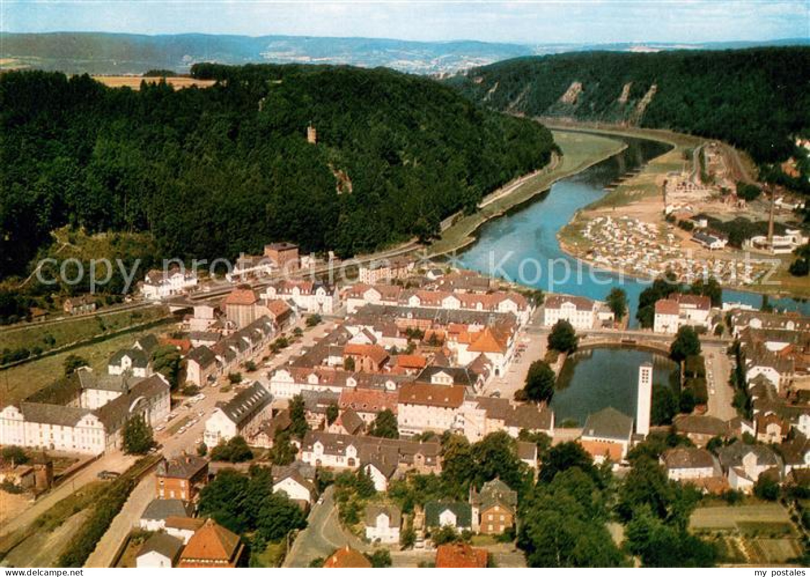 Bad Karlshafen Fliegeraufnahme