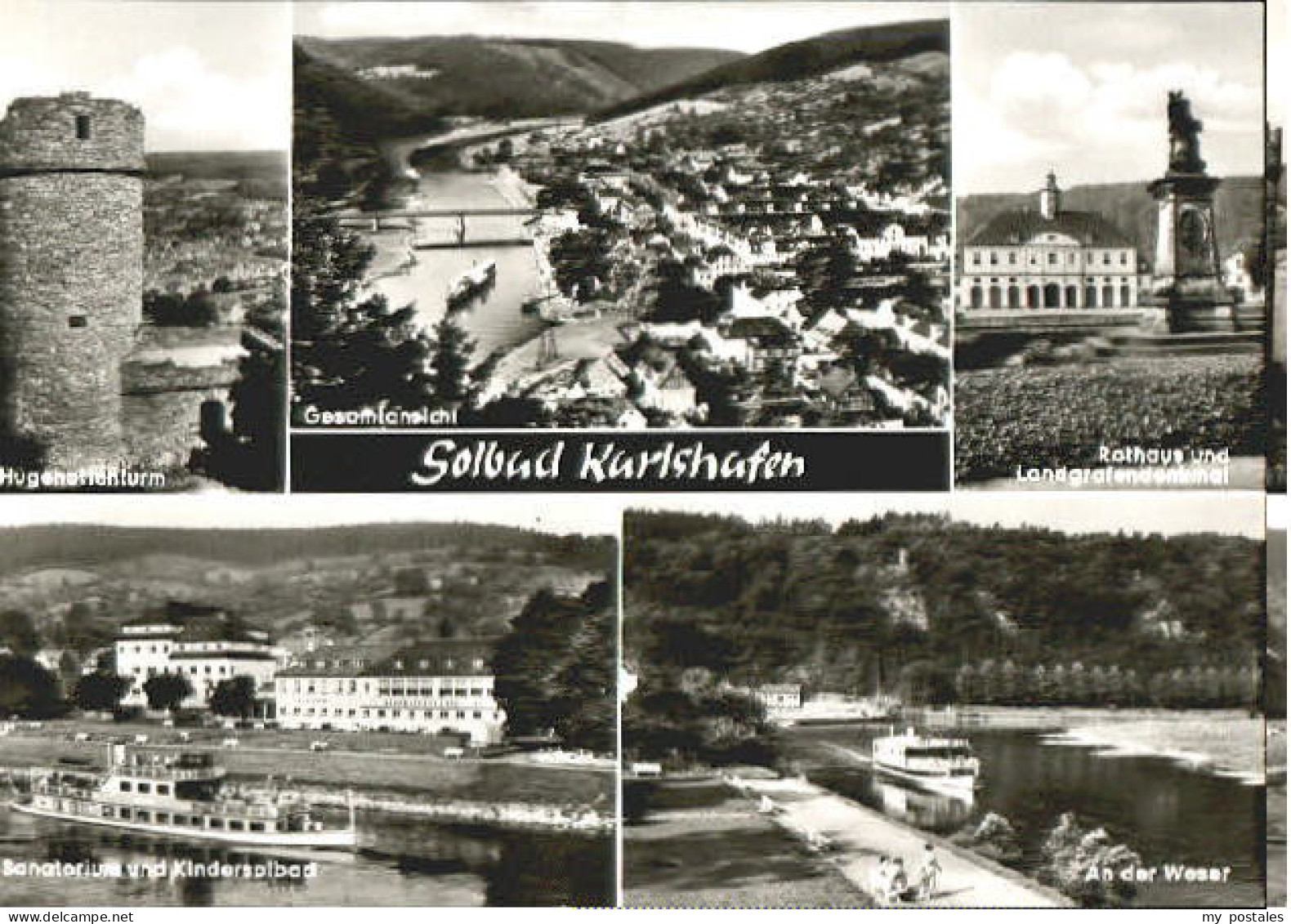 Bad Karlshafen Karlshafen Rathaus Denkmal Sanatorium