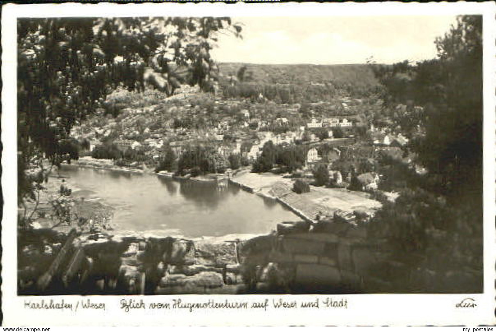 Bad Karlshafen Karlshafen Weser  x 1950