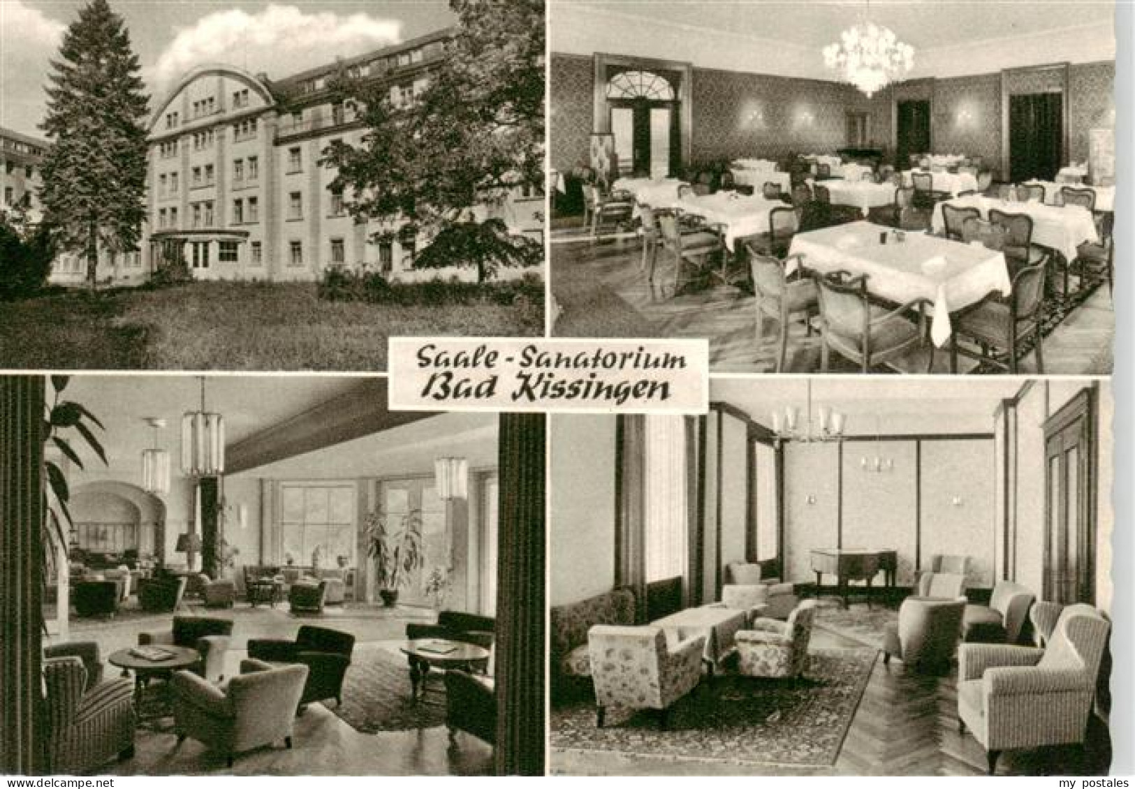 Bad Kissingen Saale Sanatorium Bad Kissingen Gastraeume