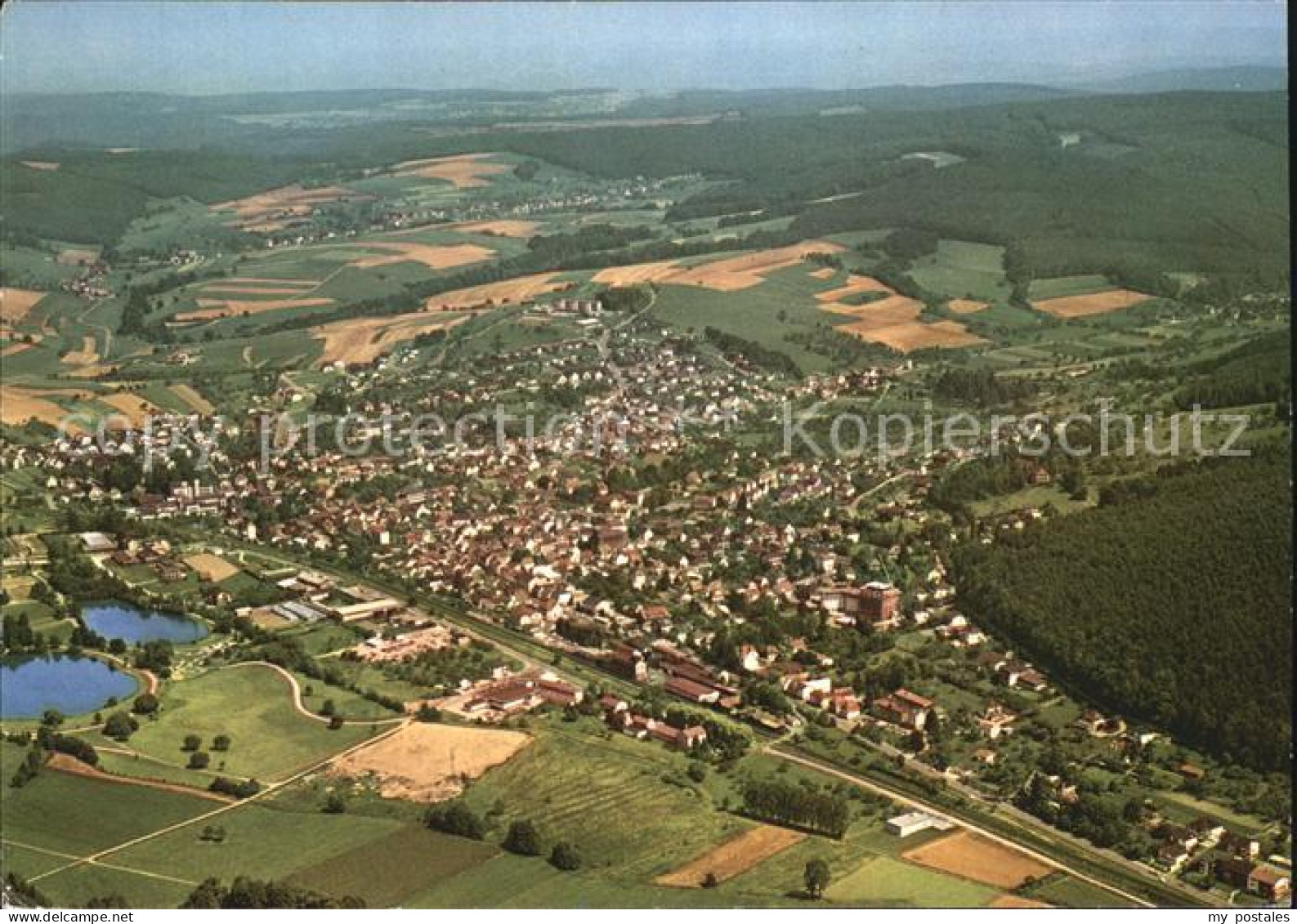 Bad Koenig Odenwald Fliegeraufnahme