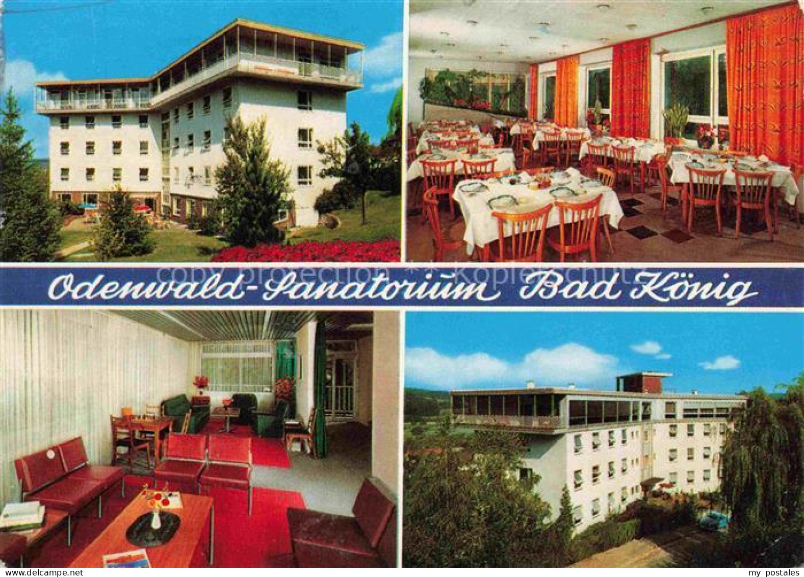 Bad Koenig Odenwald Hessen Odenwald Sanatorium Gastraeume