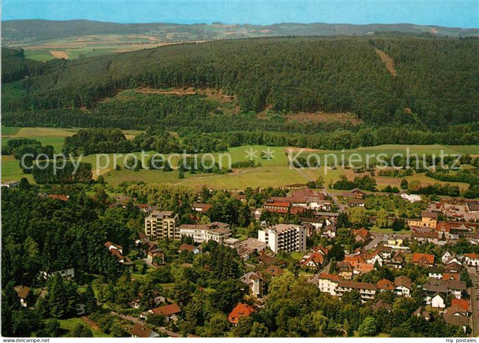 Bad Koenig Odenwald Odenwald-Kurklinik Fliegeraufnahme