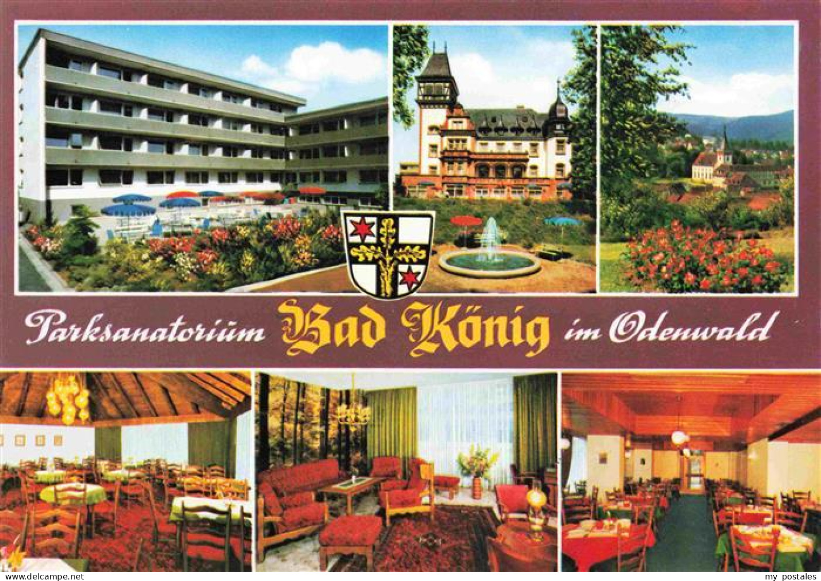 Bad Koenig Odenwald Parksanatorium Bad Knig Gastraeume Park