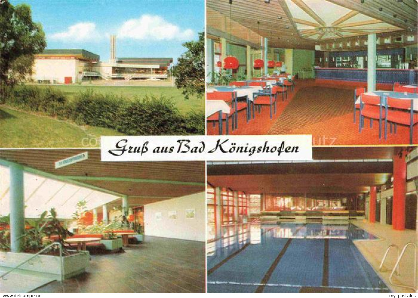 Bad Koenigshofen Bayern Kurzentrum Restaurant Hallenbad
