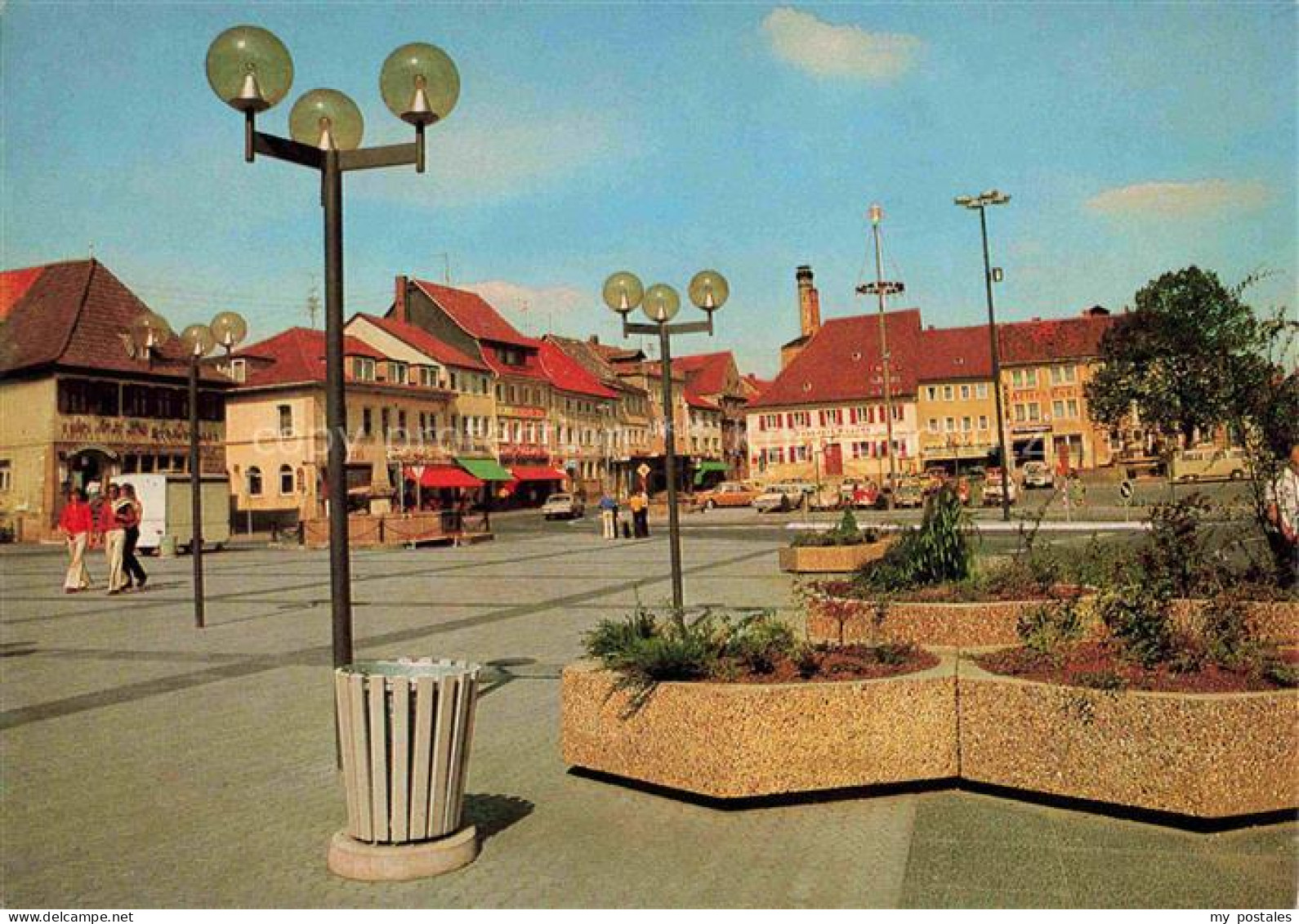 Bad Koenigshofen Bayern Marktplatz