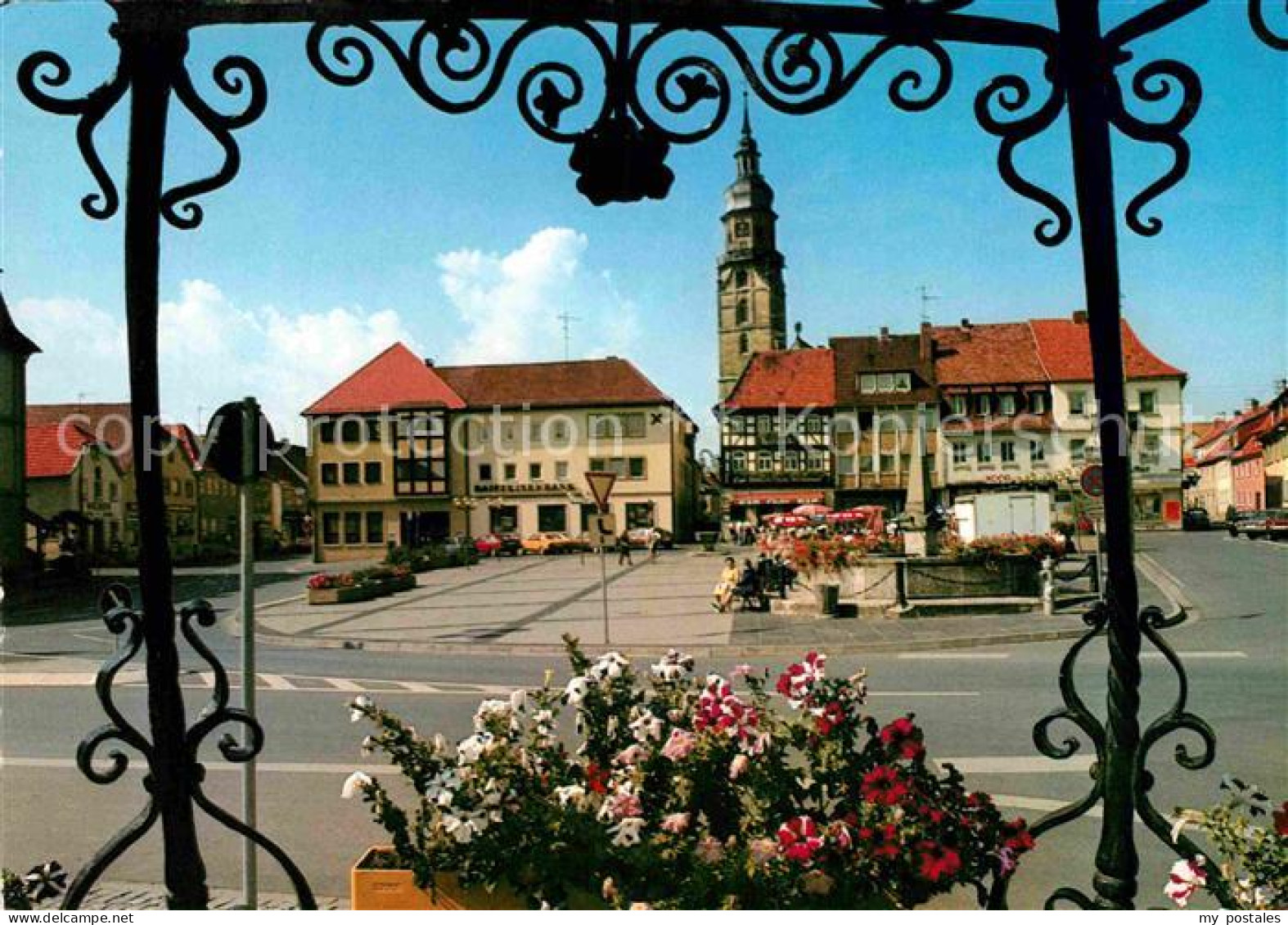 Bad Koenigshofen Marktplatz Kurverwaltung