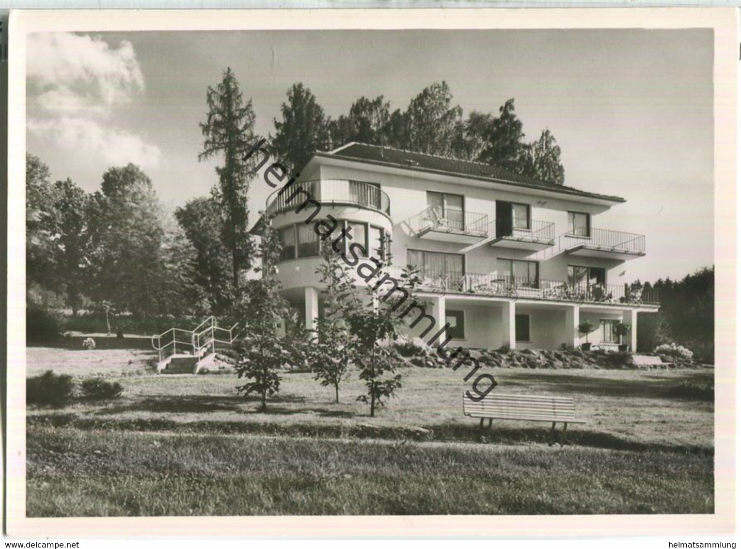 Bad König - Hotel-Garni Haus Waldfrieden - Elisabethenhöhe - Verlag Hans Kenner Bad König