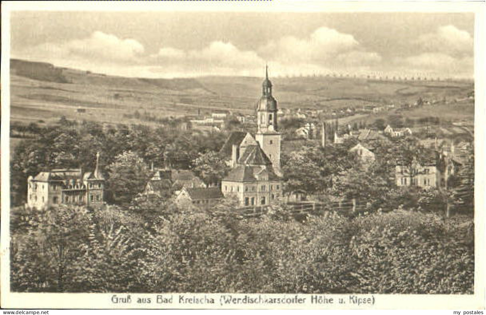Bad Kreischa  ungelaufen ca. 1920