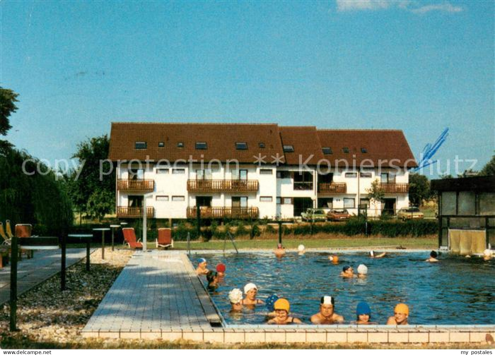 Bad Langenbruecken Bad Schoenborn Hotel Peters Garni Freibad