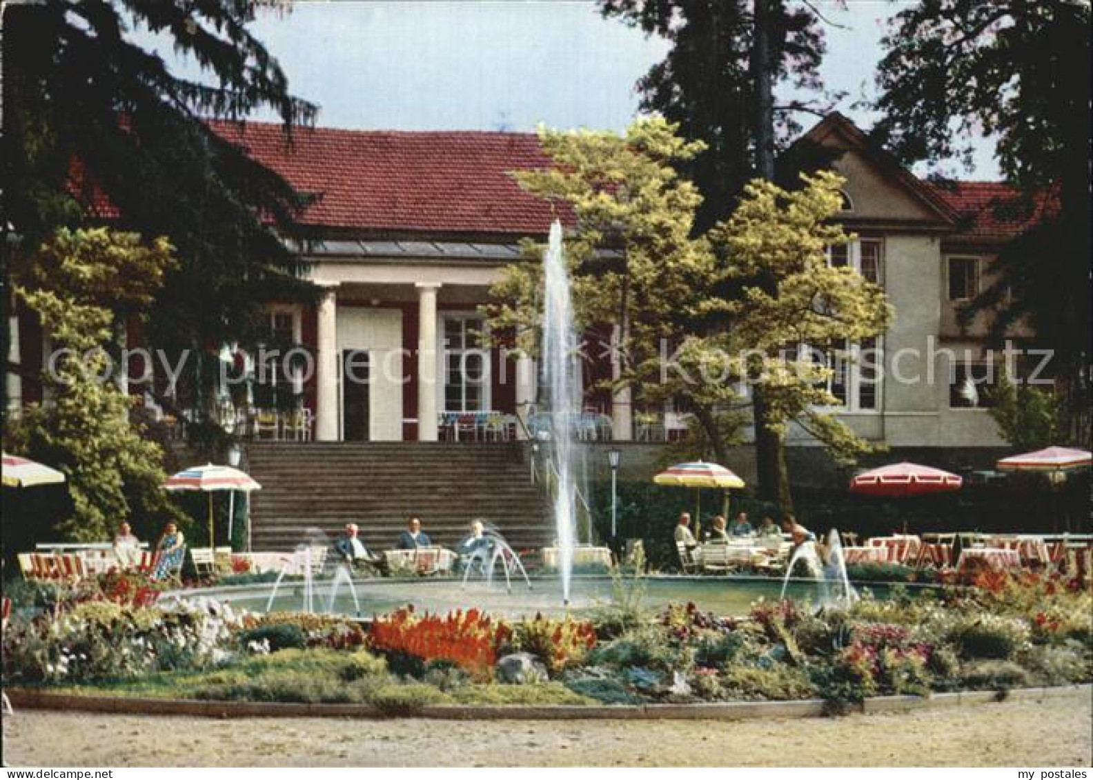 Bad Langenbruecken Bad Schoenborn Rheuma Krankenhaus Kurhaus Sigel KG Springbrun
