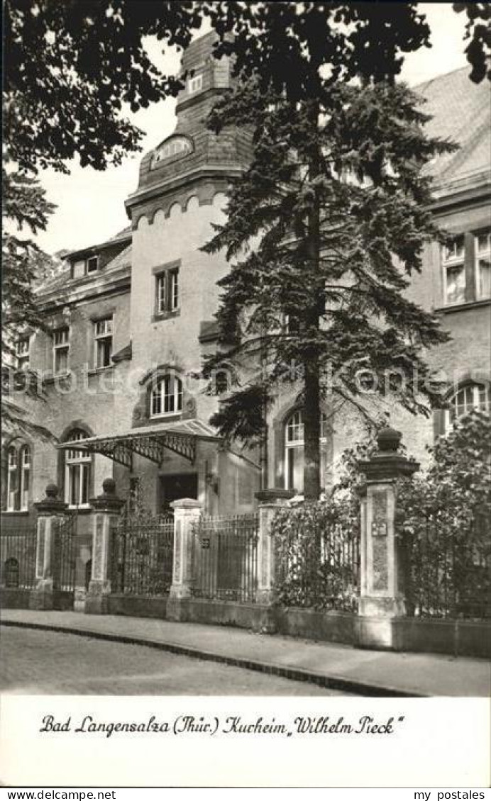 Bad Langensalza Kurheim Wilhelm Pieck