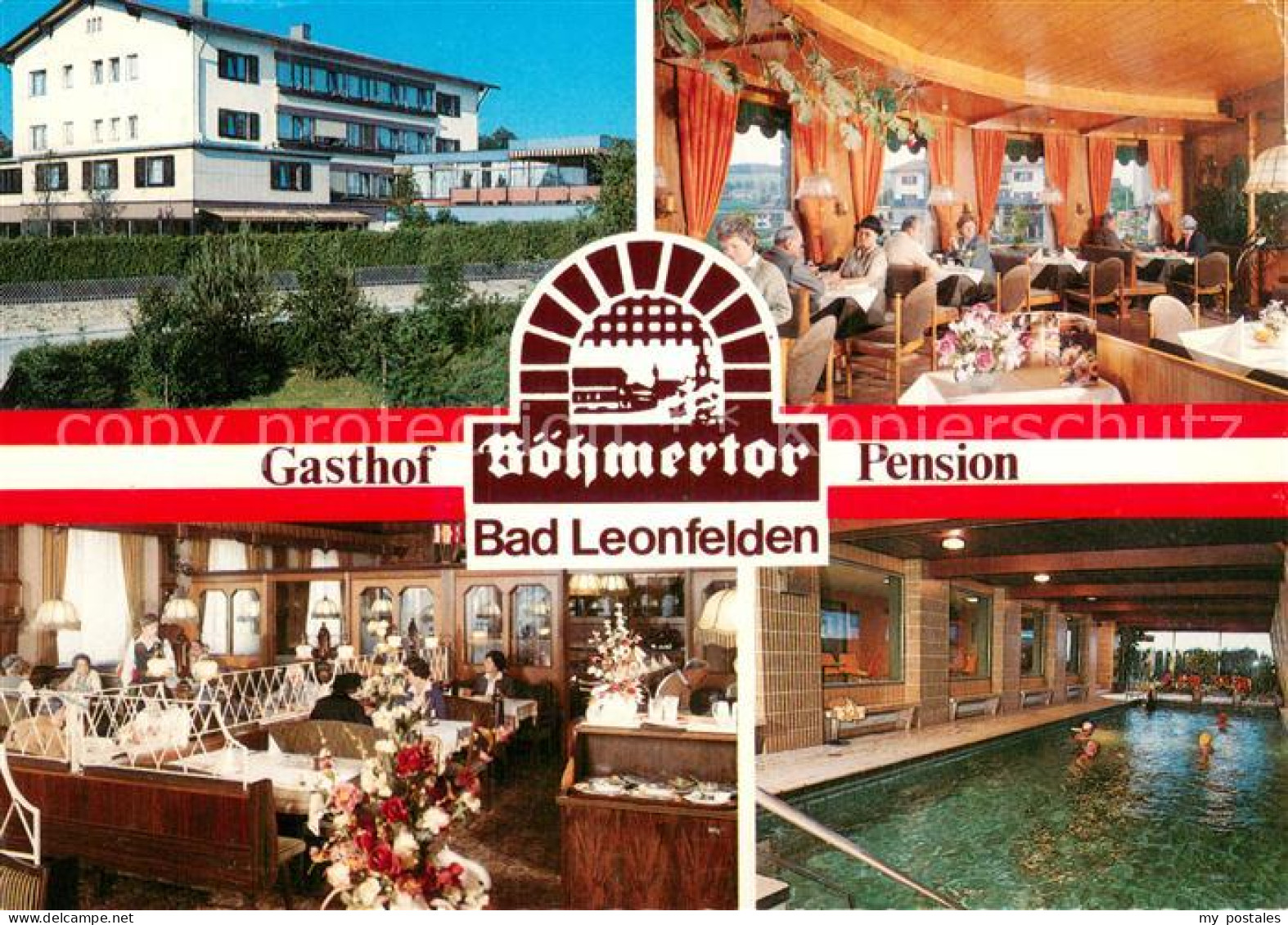 Bad Leonfelden Gasthof Boehmertor Gastraeume Hallenbad